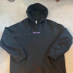 Jiberish Hoodie - Black